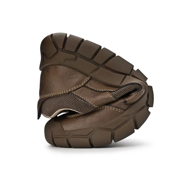 QIUTEXIONG Minimalist Style Versatile Athletic Shoes Wear-Resistant Low-Top Hiking/Trekking Shoes Men's-9