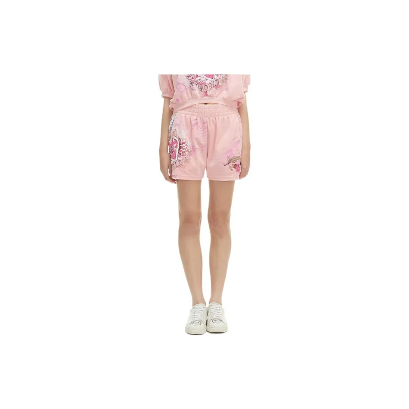 Ed Hardy Casual Shorts Women's Cherry Blossom Pink E1OBW408-4