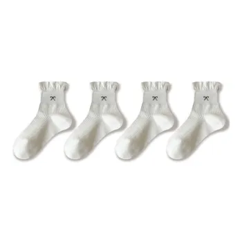 JIAZINI Mid-Calf Socks Women's 4 Pack