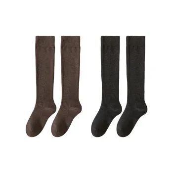 MIIOW Knee High Socks Women's Combo Set