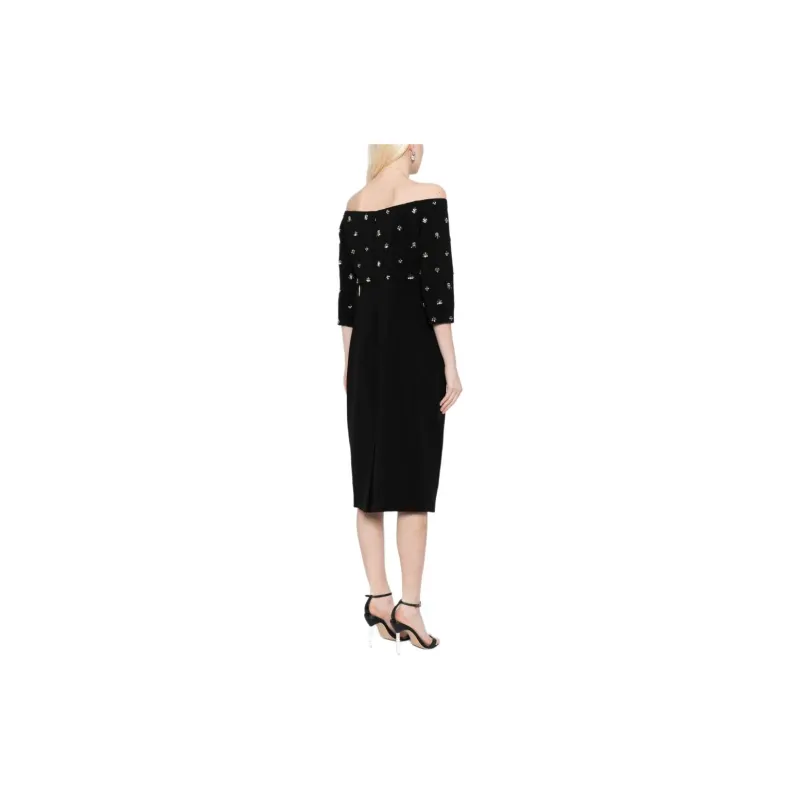 Sachin & Babi Fatima Crystal-embellished Midi Dress-2