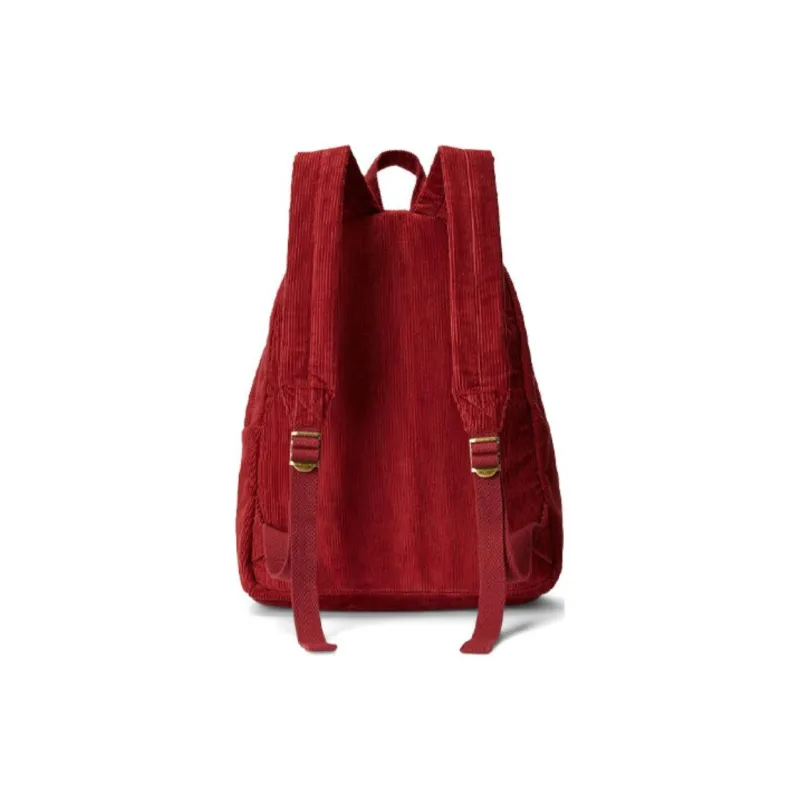 Polo Ralph Lauren Corduroy Fabric Blend Backpack Regular Men's Red-2
