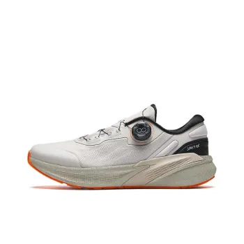 Anta Burning Training MAX Anti Slip And Wear Resistant Coverage Low Top Training Shoes Men's Beige