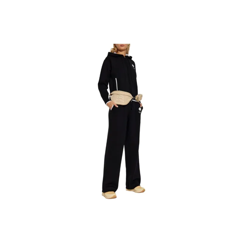 KENZO Logo Embroidered Wide Leg Trousers-3