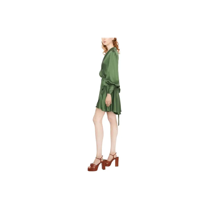 Zimmermann Long-Sleeved Dresses Women's Green-3