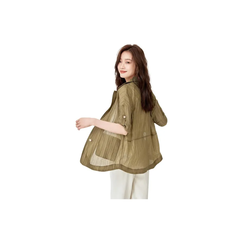 Mo Han Yi Mei Jackets & Coats Women's Coffee-2