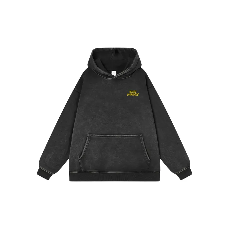 FAKE VINTAGE Sweatshirt Unisex Black-1