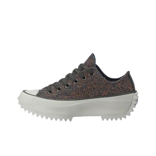 Converse Run Star Hike Canvas Shoes Women's Low-Top Matte Purple/Almond