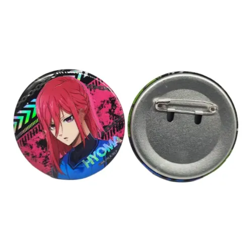 MANCOOL Blue Lock Laser Badge Yoichi Isagi Bee Happy Return Badges