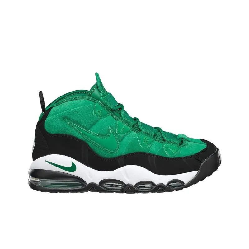 Nike Air Max Uptempo Slip Resistant Mid Top Vintage Basketball Shoes Unisex Green-1