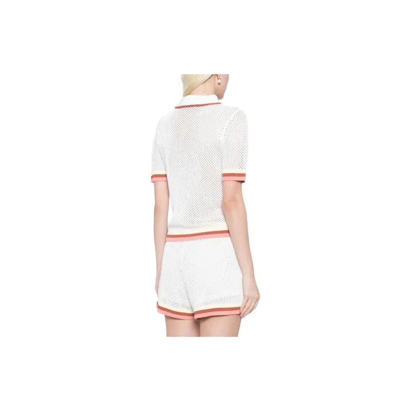 Zimmermann Crochet Polo Shirt-2