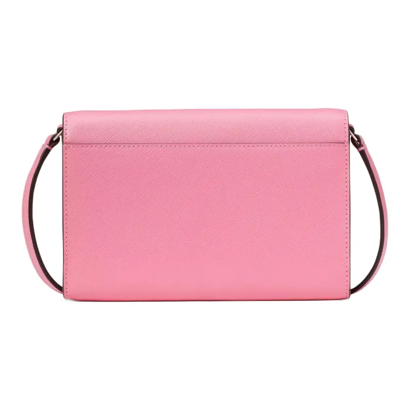 Kate Spade Leather Shoulder Bag, Crossbody Bag Women's Pink-2