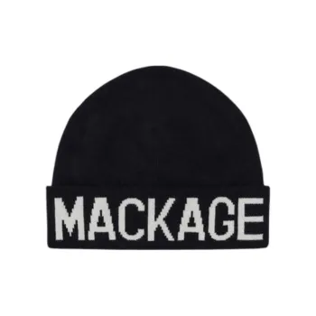 MACKAGE Merino Wool Beanies Unisex Black