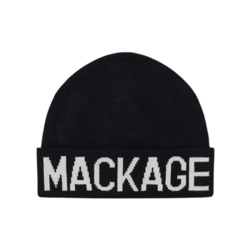 MACKAGE Merino Wool Beanies Unisex Black-0