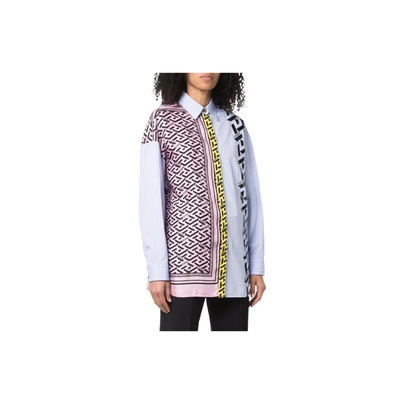 VERSACE Shirts Women's Blue-2