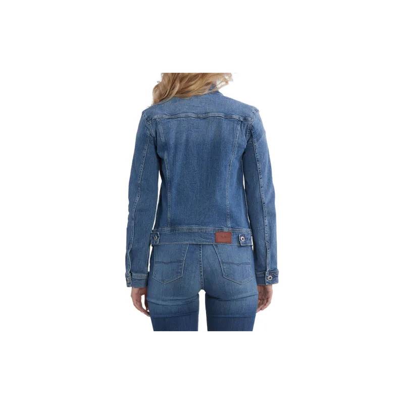 Pepe Jeans Denim Jacket Women's Blue-1