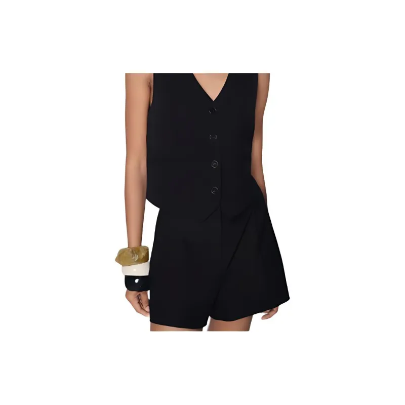 ZARA Casual Shorts Women's Black-2