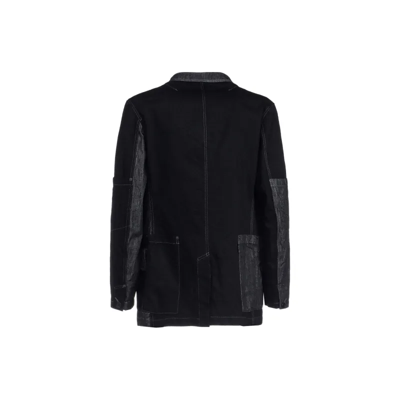 Yohji Yamamoto S'YTE FW24 Jacket Unisex Black-1