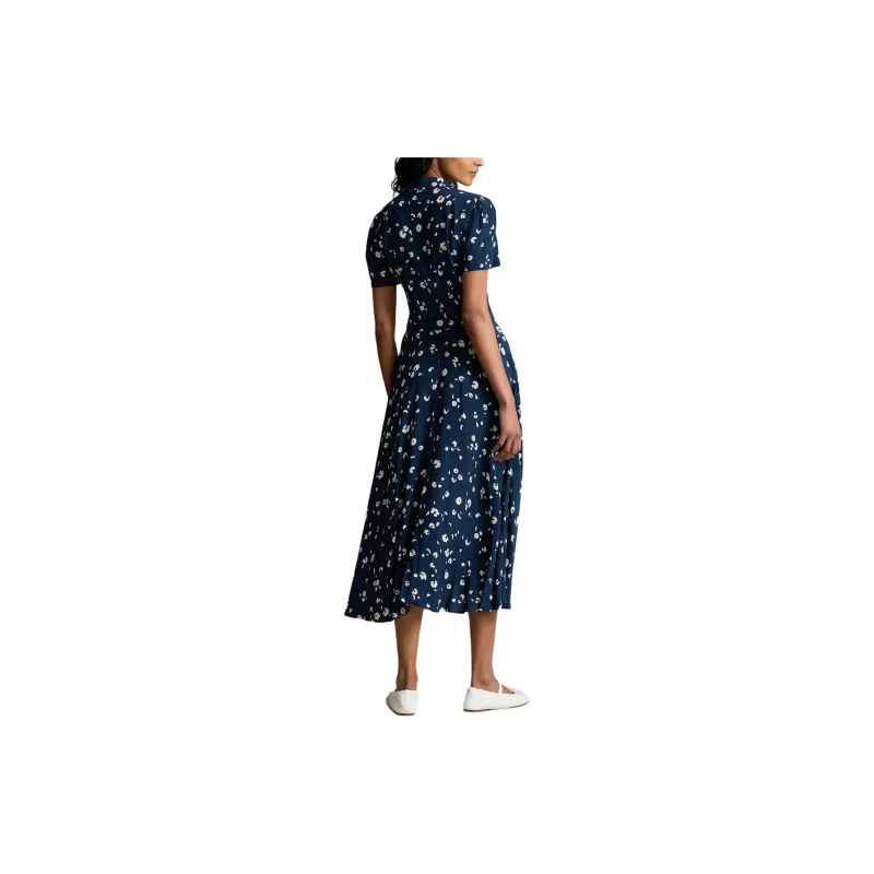 Polo Ralph Lauren Floral-print Belted Shirt Dress-2