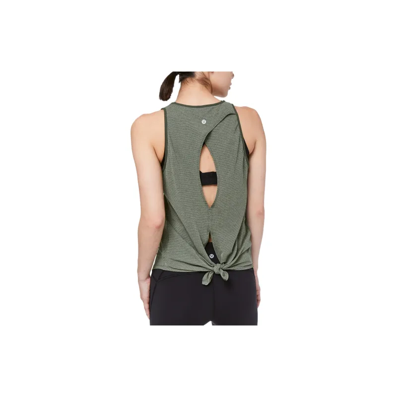 Lululemon Tank Tops Women's Dark Green-1