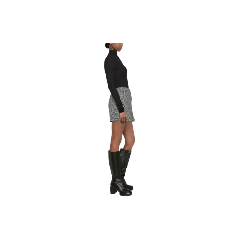 Maje Casual Short Skirts Women's Black-3