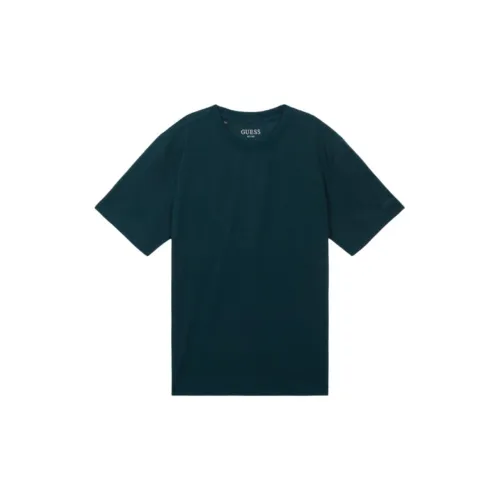 GUESS T-Shirts Men Dark Green