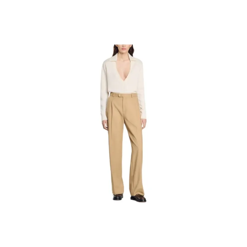 Sandro Polo collar Sweater-1
