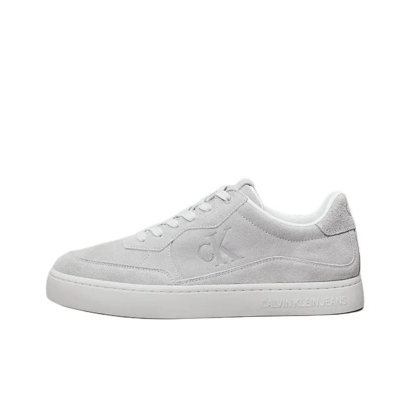 CALVIN KLEIN Low-Top Skateboard Shoes Men's Gray-0