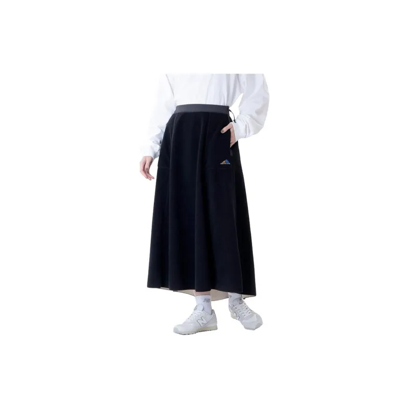 New Balance Casual Long Skirt Women's Black-2