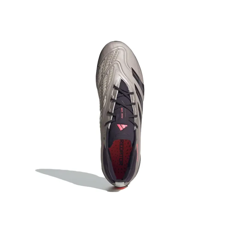 Adidas Predator Elite Turf Platinum Metallic Aurora Black Turbo-3