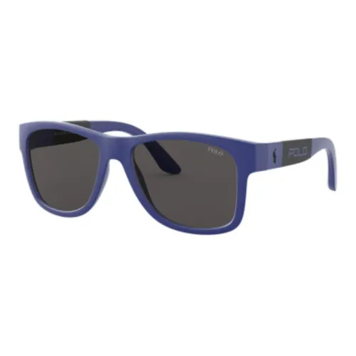 Polo Ralph Lauren Plastic Square Sunglasses Men's Blue