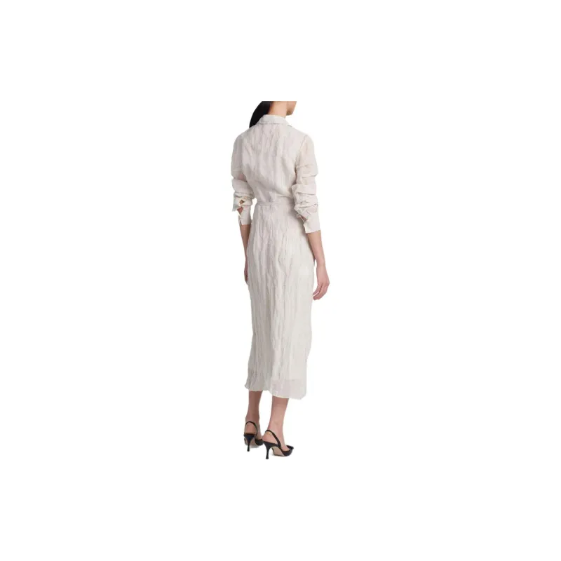 ALTUZARRA Agnes Midi Shirt Dress-2