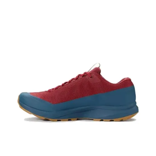 Arcteryx Aerios Fl 2 Hiking / Trekking Shoes Unisex Low-Top Red And Blue