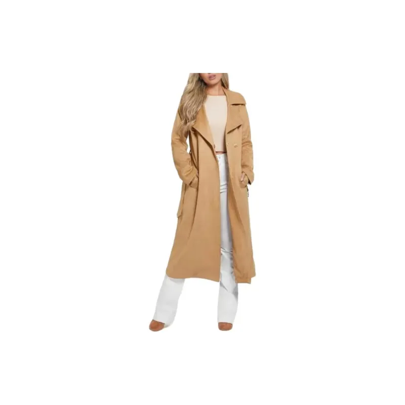 GUESS Coats Women's Khaki-1
