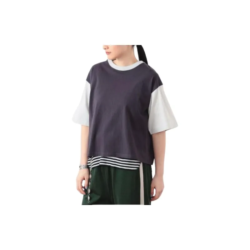 Beams Bespoke 2 Tone & Crazy T-Shirt T-Shirt Women's-4