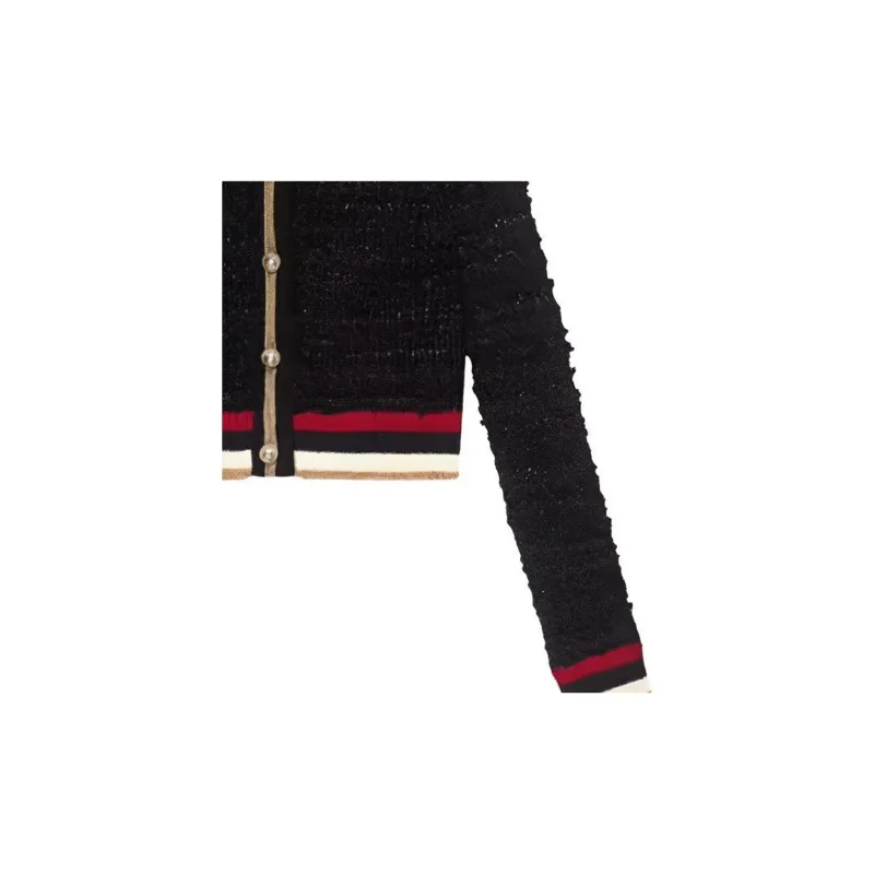 GUCCI Jackets Women's Black-3