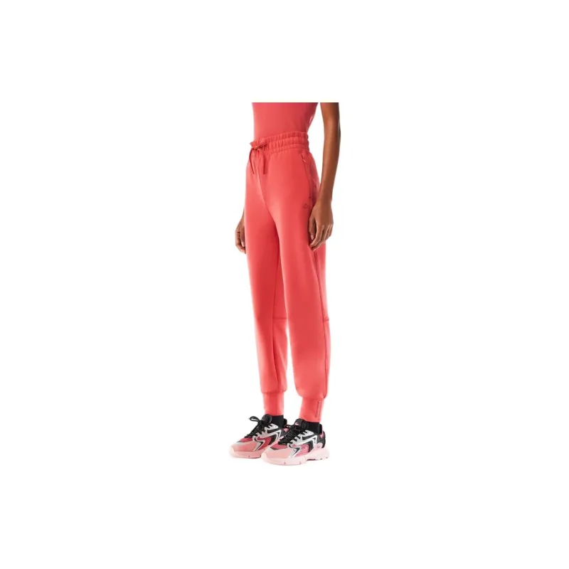 LACOSTE Knitted Sports Pants Women's Sera Red-3