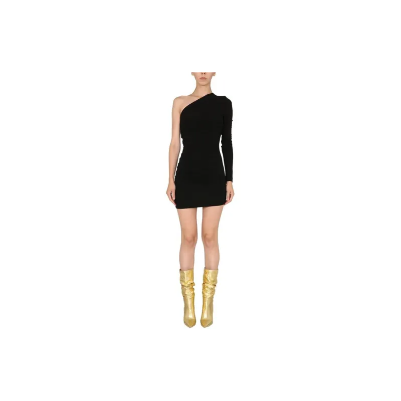 DSQUARED 2 One Shoulder Mini Dress-1