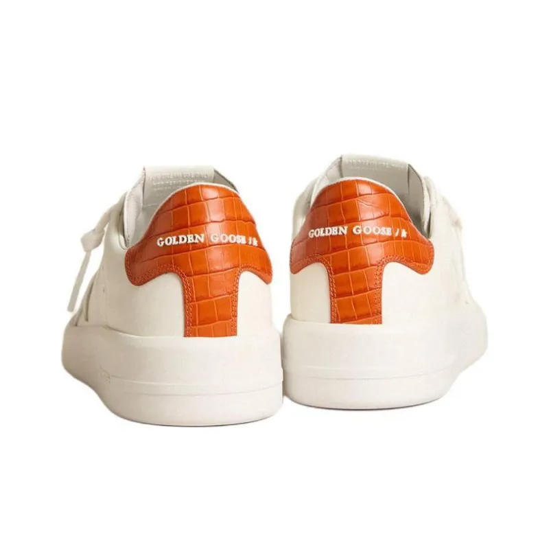 Golden Goose Purestar Low Top Skateboard Shoes Men's White-3