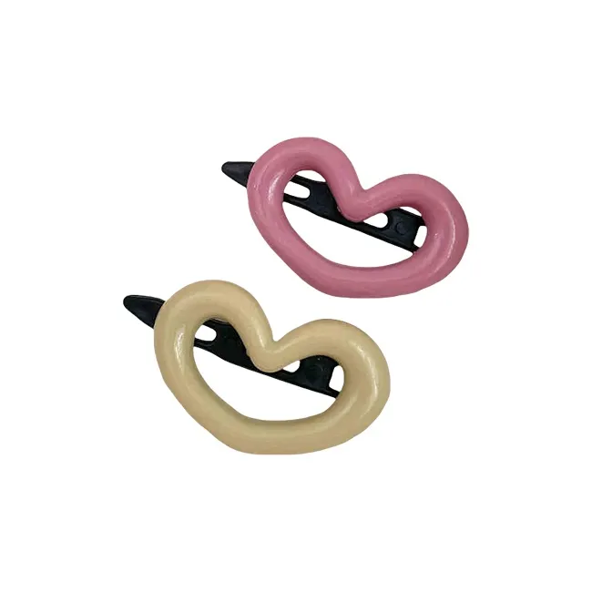 Water Jade Acrylic Hair Clips Women's-7