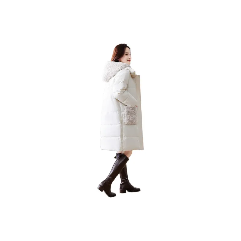 CARBAMMI Puffer Jacket Women's White-2