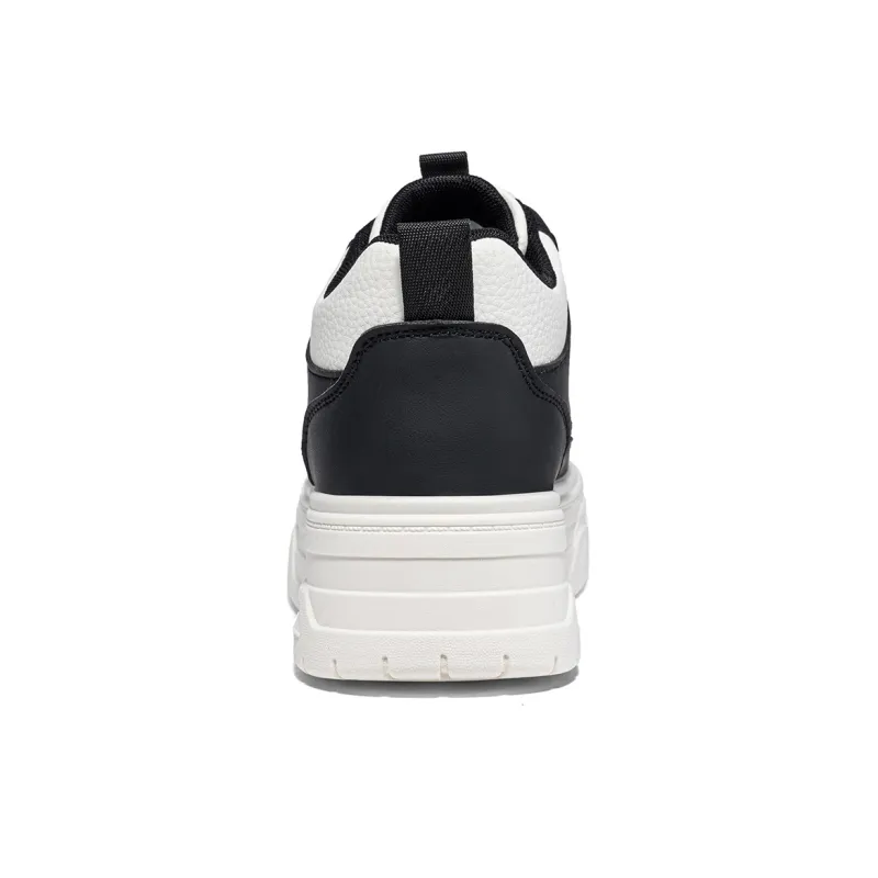 WARRIOR Skateboard Shoes Women's High Top Black Rice-3