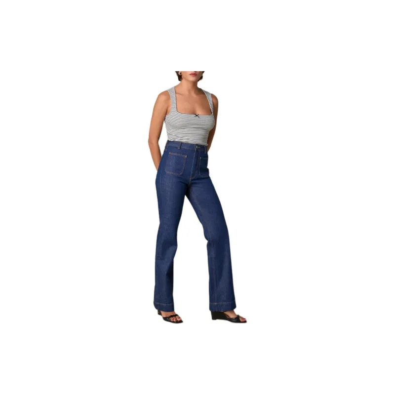 Rouje BELLEVILLE JEANS Jeans Women's Blue-3