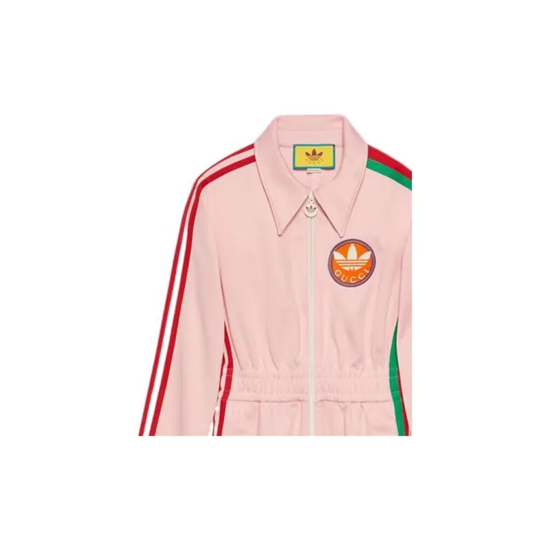 GUCCI X Adidas Short Jumpsuit Pink-1