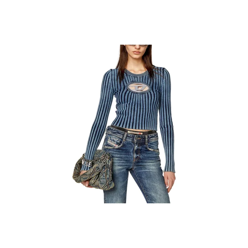 DIESEL Sweaters Women's Blue-3