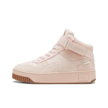PUMA Carina Street Anti Slip Wear Resistant Mid Top Skateboard Shoes Women's Pink