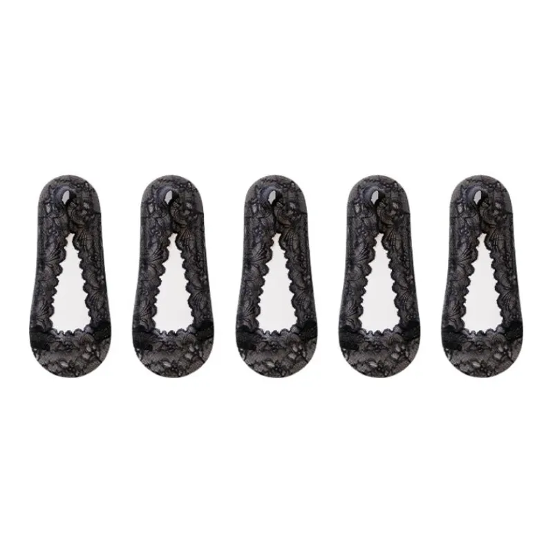 ROBINHOOD No Show Socks Women's 5 Pack-10