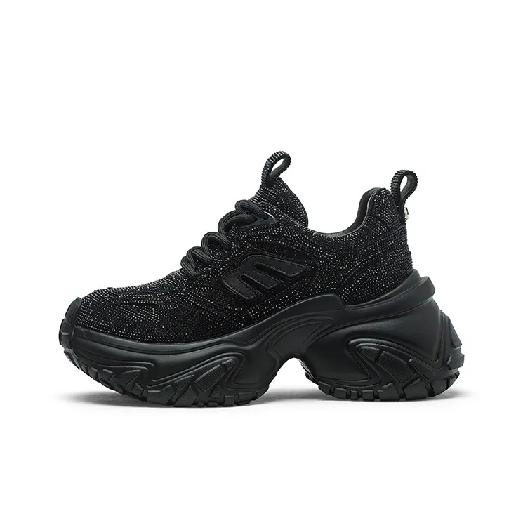 Coup De Foudre Cushioning Height Increasing Low Top Chunky Sneakers Women's-0