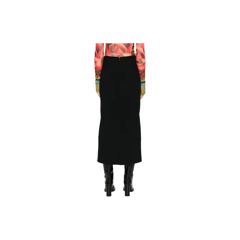 MOSCHINO Enverse Split Detailed Skirt-2
