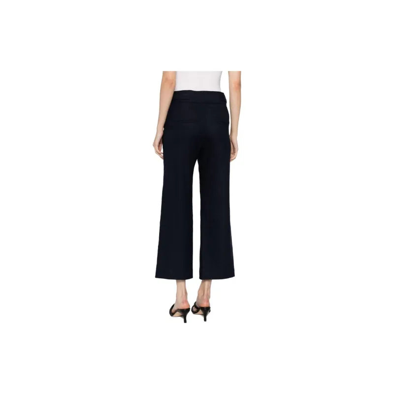 Veronica Beard Aubrie Cropped Tailored Trousers-2